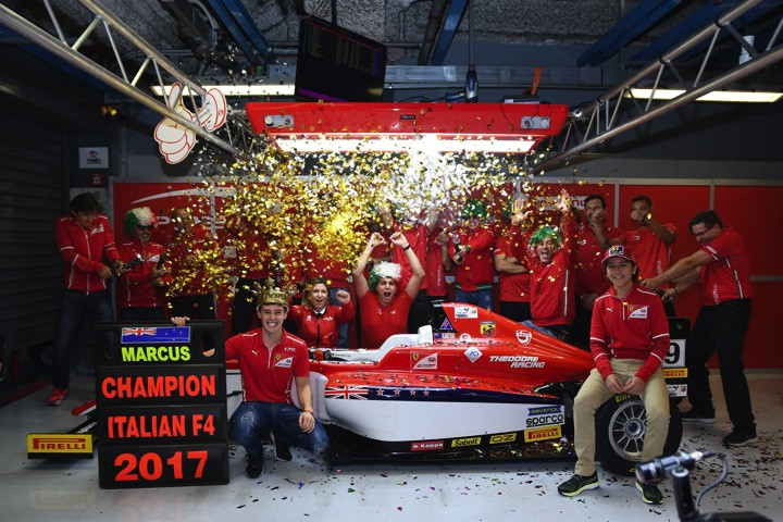 Marcus Armstrong becomes the 2017 Italian F4 Champion!
