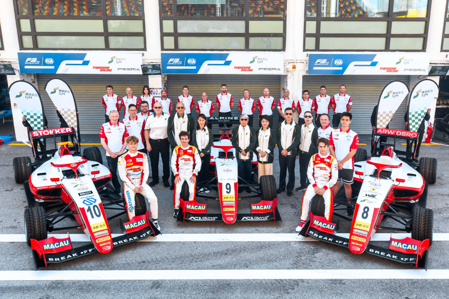 SJM Theodore PREMA Racing sets sights on FIA Formula 3 World Cup Glory in 70th Macau Grand Prix